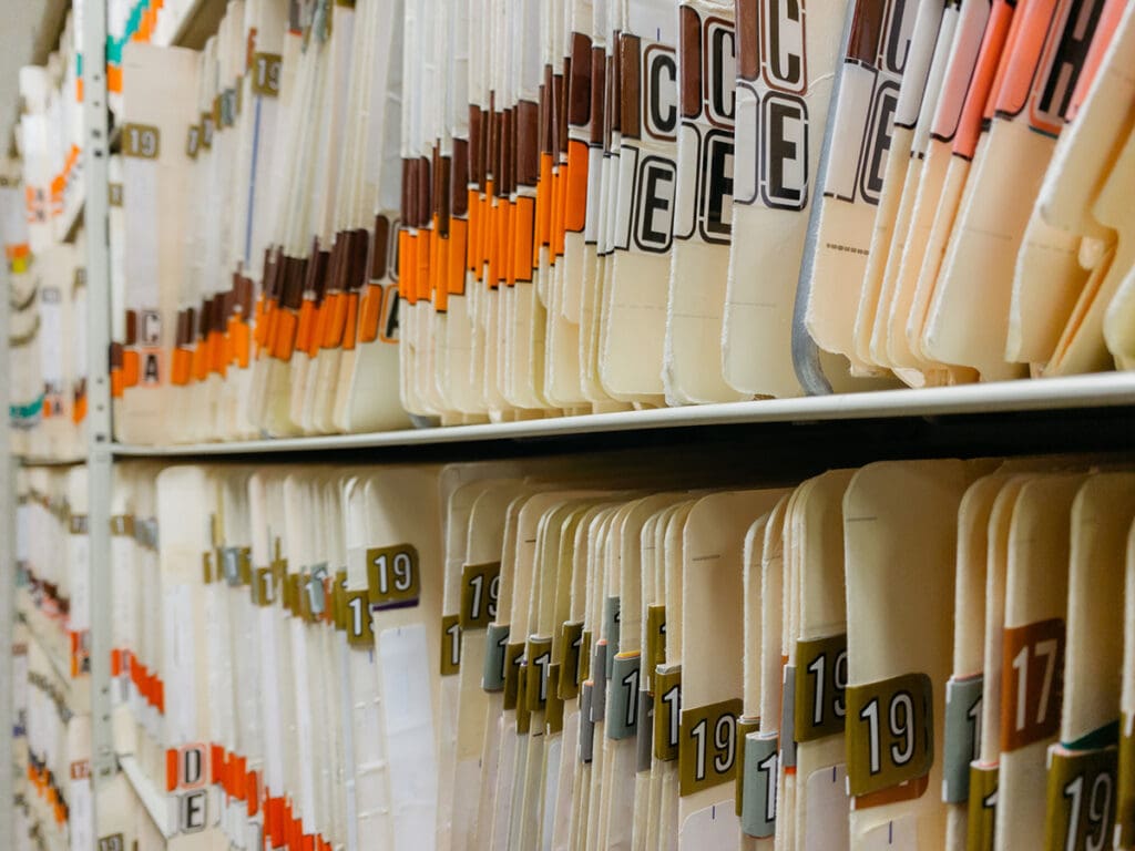 Store Paper Medical Records