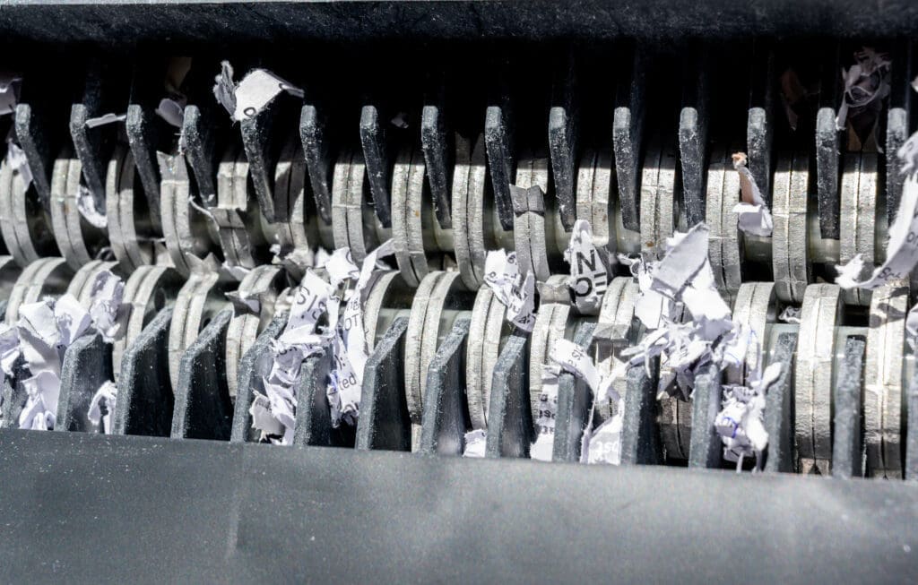 Document shredding services featured