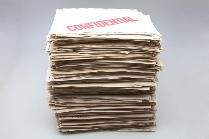 Sensitive Information with Secure Destruction